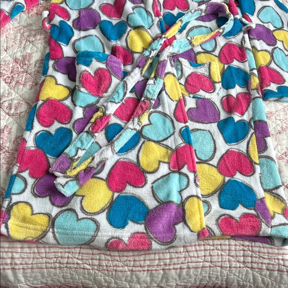 Joe Boxer Kids Robe with Heart Pattern * - Picture 6 of 7